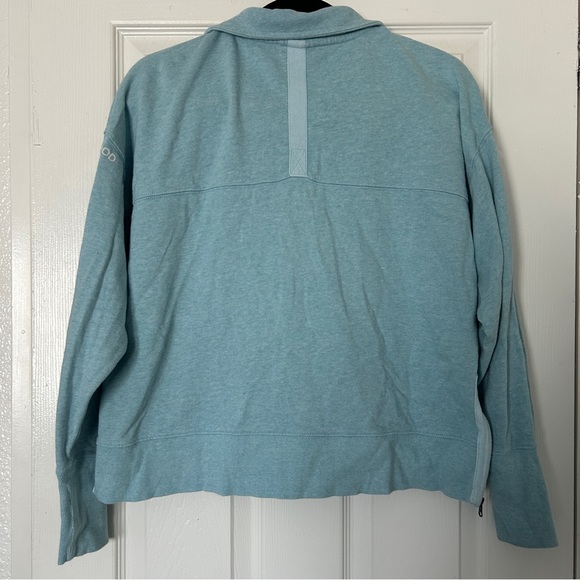 Life is Good simply true quarter zip beach blue - Picture 10 of 12